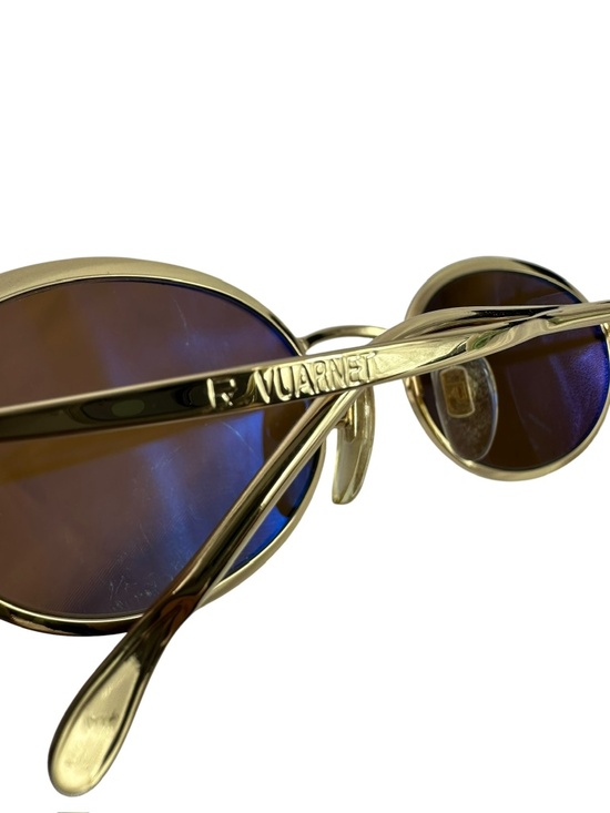 Genuine Vintage VUARNET France 066 Oval Gold Sunglasses Glass Made In France main image 10